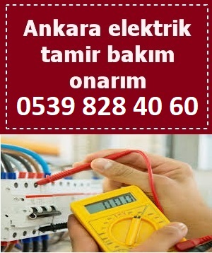 Elektrik Kablolama Montaj Tesisat Yapm Elektrik servisi montaj bakm ankara servis tamir bakm onarm